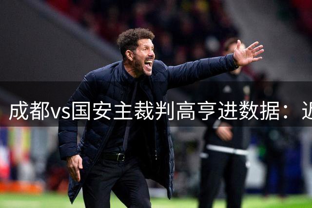 成都vs国安主裁判高亨进数据：近20场执法78黄、5红、5点球
