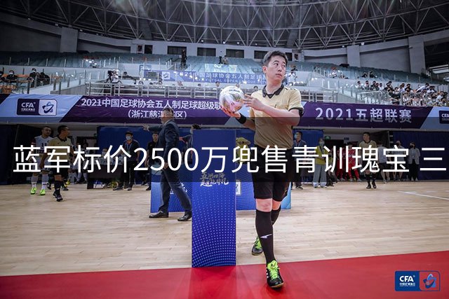 蓝军标价2500万兜售青训瑰宝 三年身价翻四倍引关注